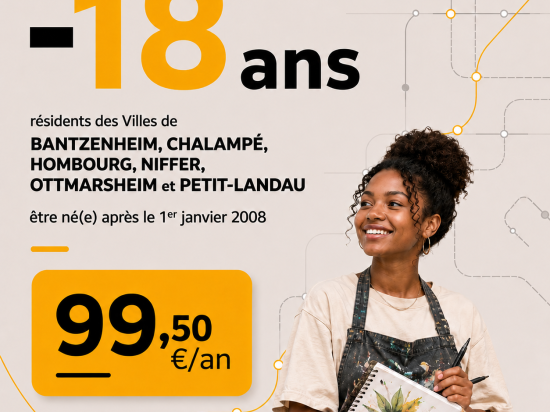 Annuel -18 ans : Bantzenheim, Chalampé, Ottmarsheim, Hombourg, Petit-Landau, Niffer