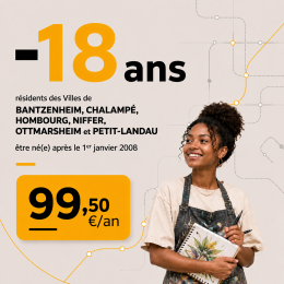 Annuel -18 ans : Bantzenheim, Chalampé, Ottmarsheim, Hombourg, Petit-Landau, Niffer